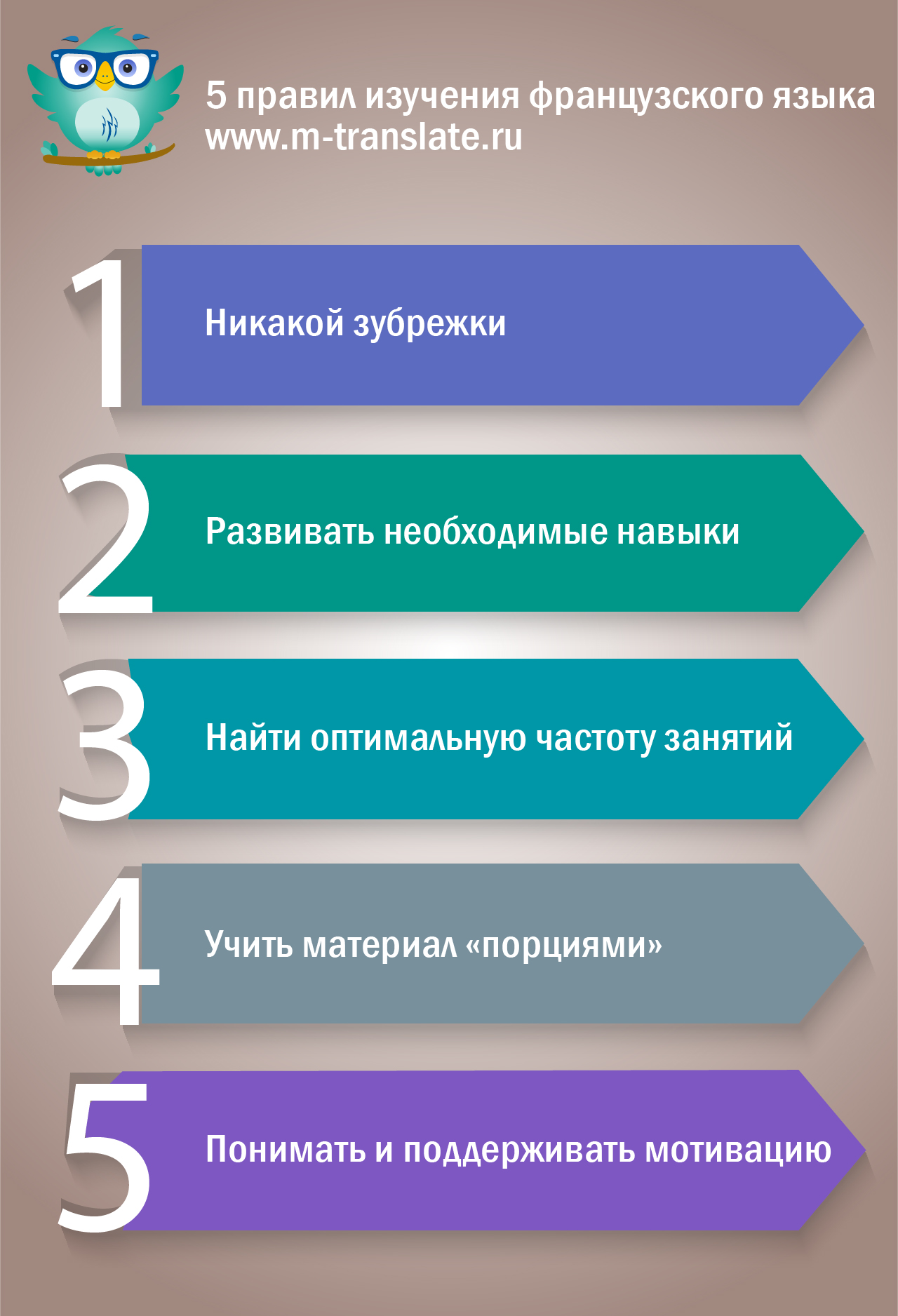 5 правил изучения французского